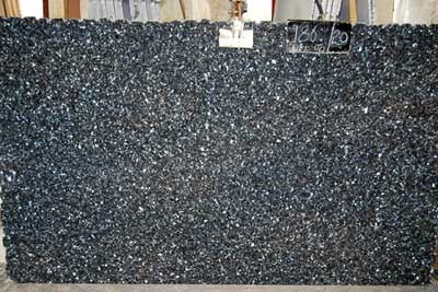 Black Galaxy Gang Saw Slabs, for Flooring, Hardscaping, Size : Multisizes