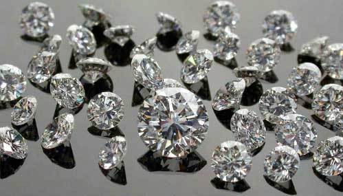 Polished diamonds