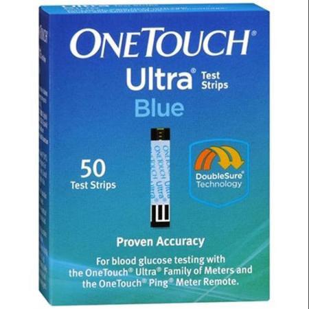 One Touch Ultra Blue Glucose Test Strips - 50 ct.