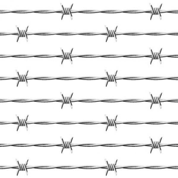 Barbed Wire Fence, Length : 20-40mtr