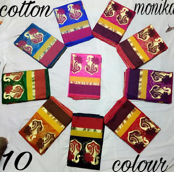 Cotton Silk Monika Sarees