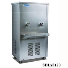 100-200kg water cooler, Color : Silver
