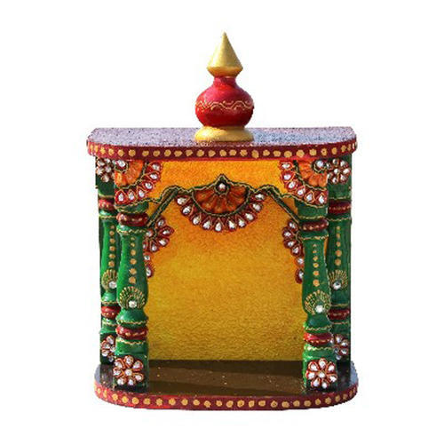 Raj Sithaath Wooden Temple, for Home Decor
