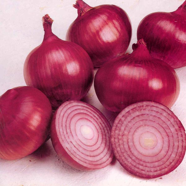 Onions, Shape : round