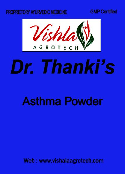 Thanki's Asthma Powder