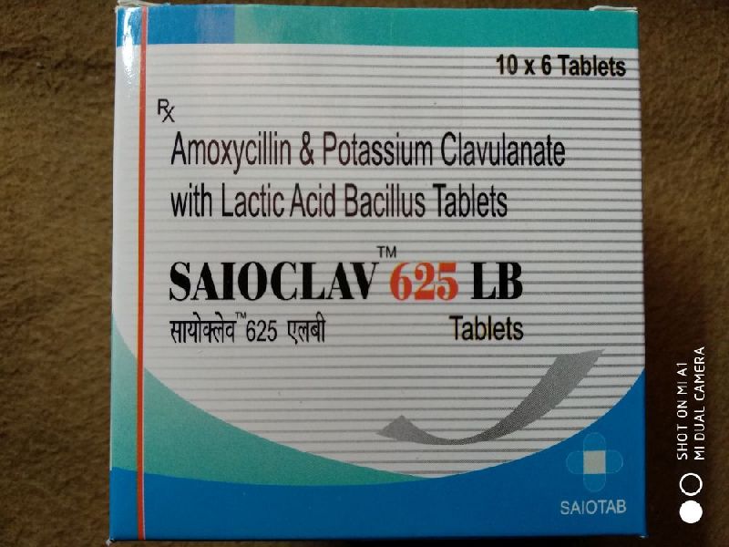 Saioclav 625 LB Tablets