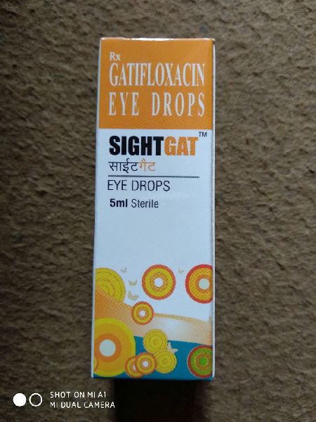 Sightgat Eye Drops, Form : Liquid