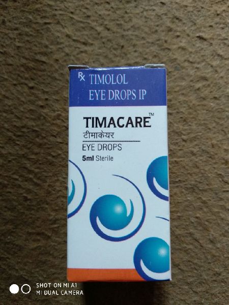 Timacare Eye Drops, Form : Liquid