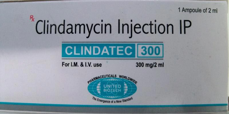 Clindatec 300 -pharmaceutical injection