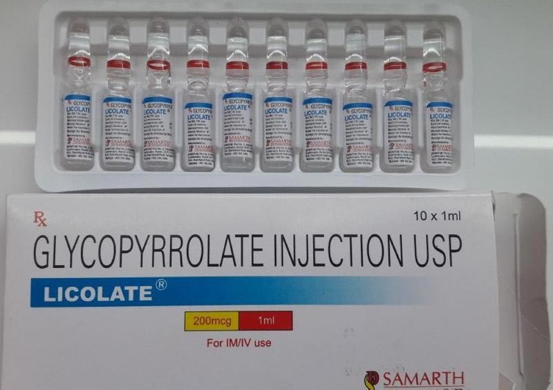Licolate 1 ml-Glycopyrrolate Injection USP