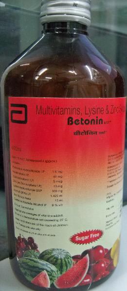 Multivitamin syrup- Betonin