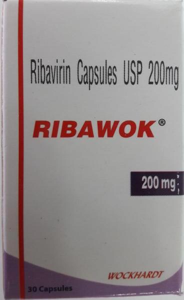 Ribavirin Capsules USP 200 mg-Ribawok 200mg