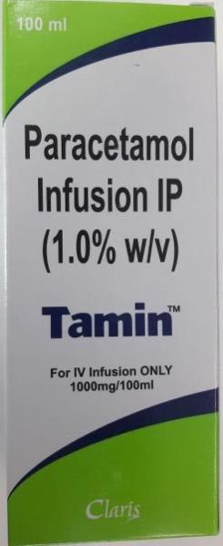 Tamin 100ml-Pharmaceutical Infusion IP (1.0 % W/v)