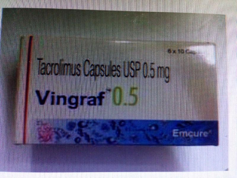 VINGRAF 0.5 CAPSULES