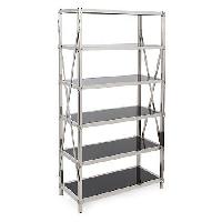 stainless steel book shelves