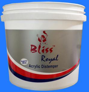 Bliss Royal Acrylic Distemper, Color : Shell White