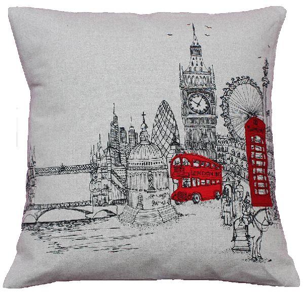Cotton Printed Cushion, Feature : Anti Wrinkle, Soft