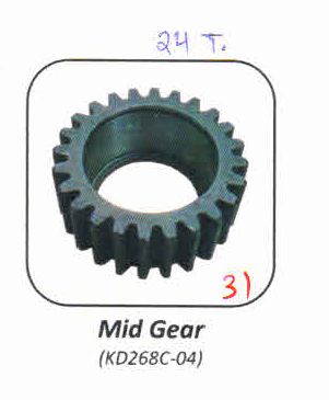 Keda Polishing Machine Mid Gear