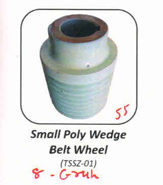 Keda Polishing Machine Poly Wedge Belt Wheel