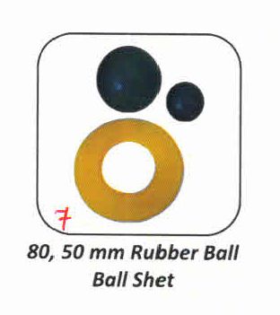 PU and Rubber Ball Shet