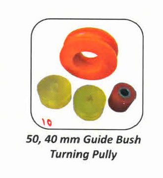 PU and Rubber Guide Bush Turning Pulley