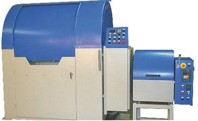 Centrifugal finishing machines