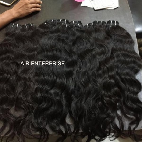 Machine Weft Wavy Hair