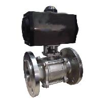 pneumatic rotary actuator operated ball valve by MARCK & AIRA ...