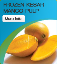 Frozen Kesar Mango Pulp