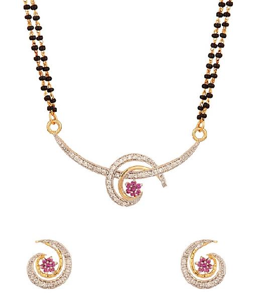 CZ Mangalsutra, Occasion : Engagement, Gift, Wedding