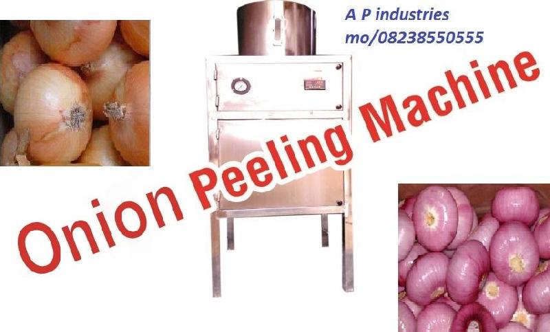 Dry Onion Peeler Machine