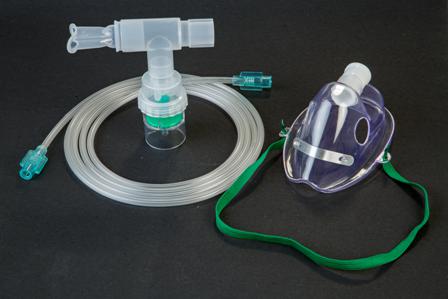 Nebulizer Mask With T And Mouthpiece
