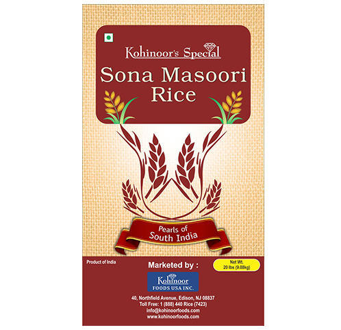 Kohinoor Sona Masoori Rice