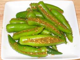 Rashi green chili pickels