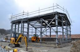 Steel Frame Structure Fabrication