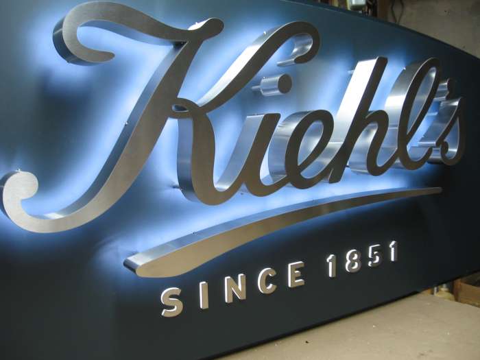 Stainless Steel Backlit Letters