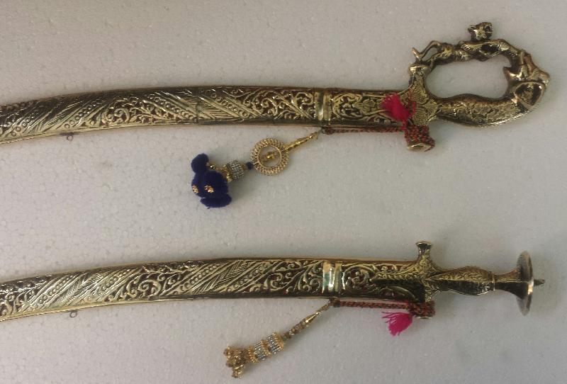 Decorative Brass Sword