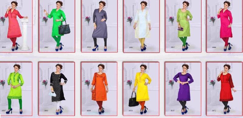 rayon kurtis