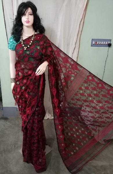 Dhakai jamdani Manufacturer in Nadia West Bengal India by Handloom ...