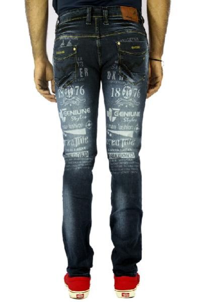 Mens Printed Jeans