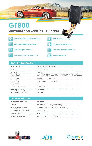 GT800 GPS Vehicle Tracker