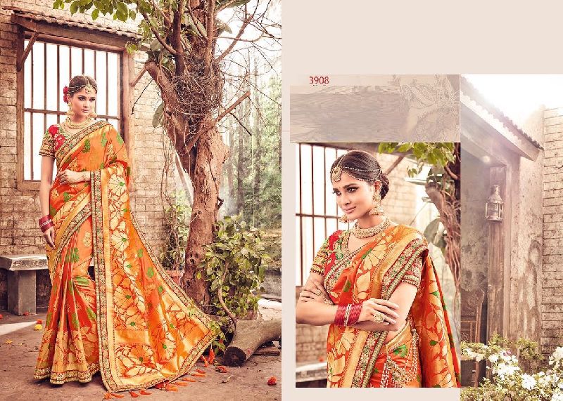 Banarasi Silk Designer Work Sarees