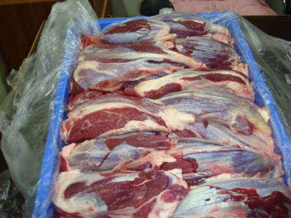 Frozen Boneless Buffalo Meat