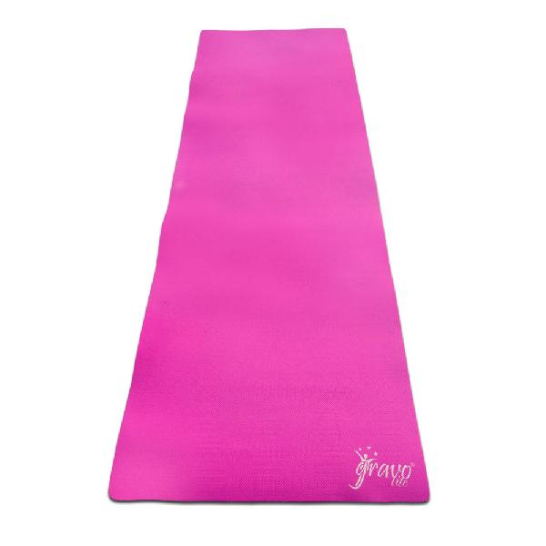 Premium Quality Pink Yoga Mat for Gym, Workout