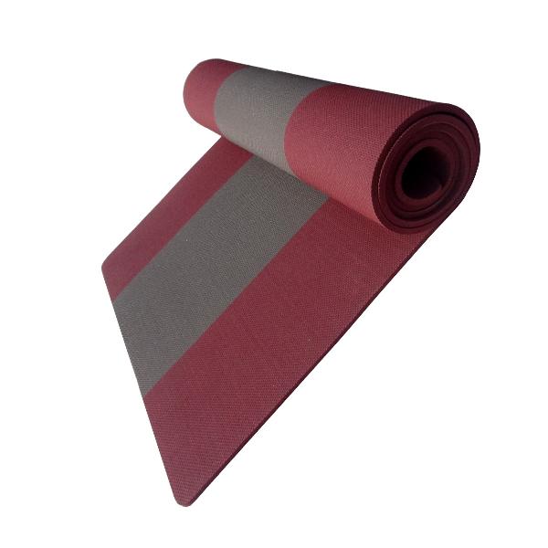 Triple Color Cherry Yoga Mat for Fitness, Gym, Meditation  Exercise