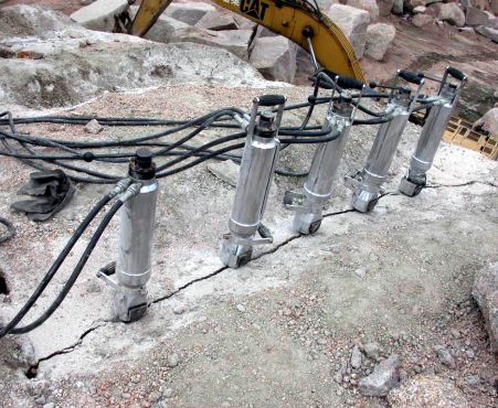 Rock Splitting Services