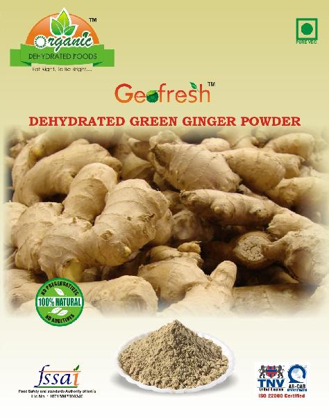Dehydrated Green Ginger Powder