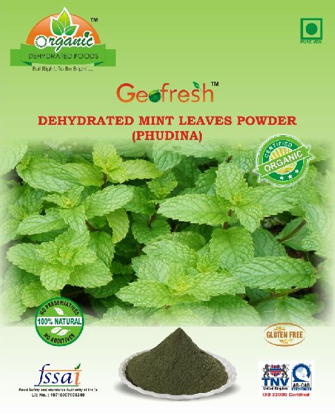dehydrated mint