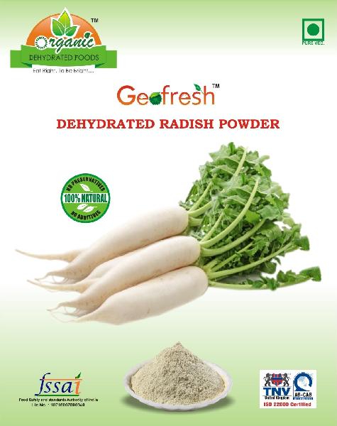 Dehydrated Radish Powder, Shelf Life : 9 Months