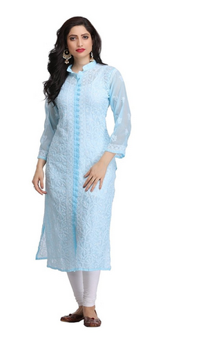 Lucknowi Kurtis  Buy Lucknowi Kurta  Lucknowi Suits  Chikan Suits online  at Best Prices in India  Flipkartcom